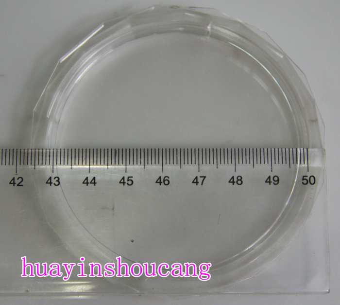 Gold total 5 oz Silver coin diameter 70 mm Original dress transparent plastic case 70mm Silver coin Protection case 5 only for sale