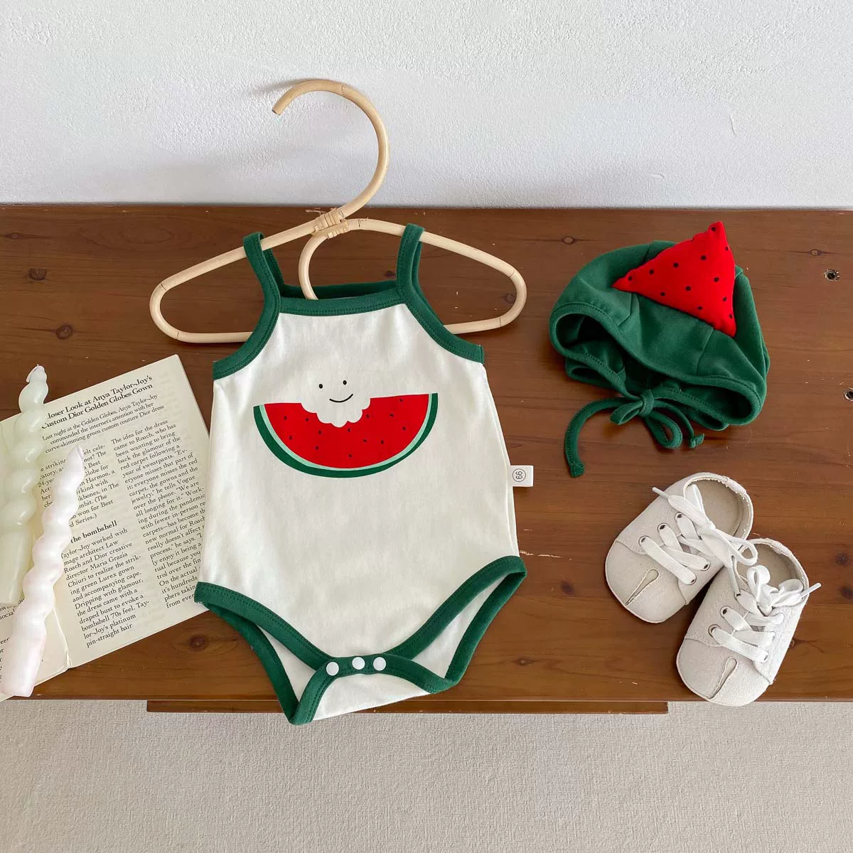Children's top with cups, bodysuit, set