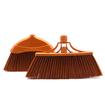 Large household soft hair broom head Wood floor special plastic broom large extended broom single head