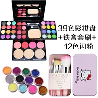 Màu mắt cho trẻ em hiển thị màu sắc cô gái công chúa trẻ em hộp mỹ phẩm trang điểm cho thấy an ninh đặc biệt không độc hại má hồng innisfree