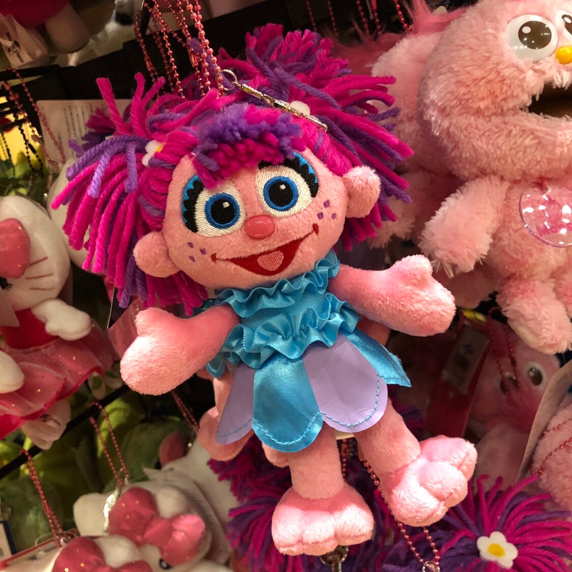 Japan USJ Universal Studios dinosaur Olaf little girl Sesame Street Bepin Pendant 15 21cm