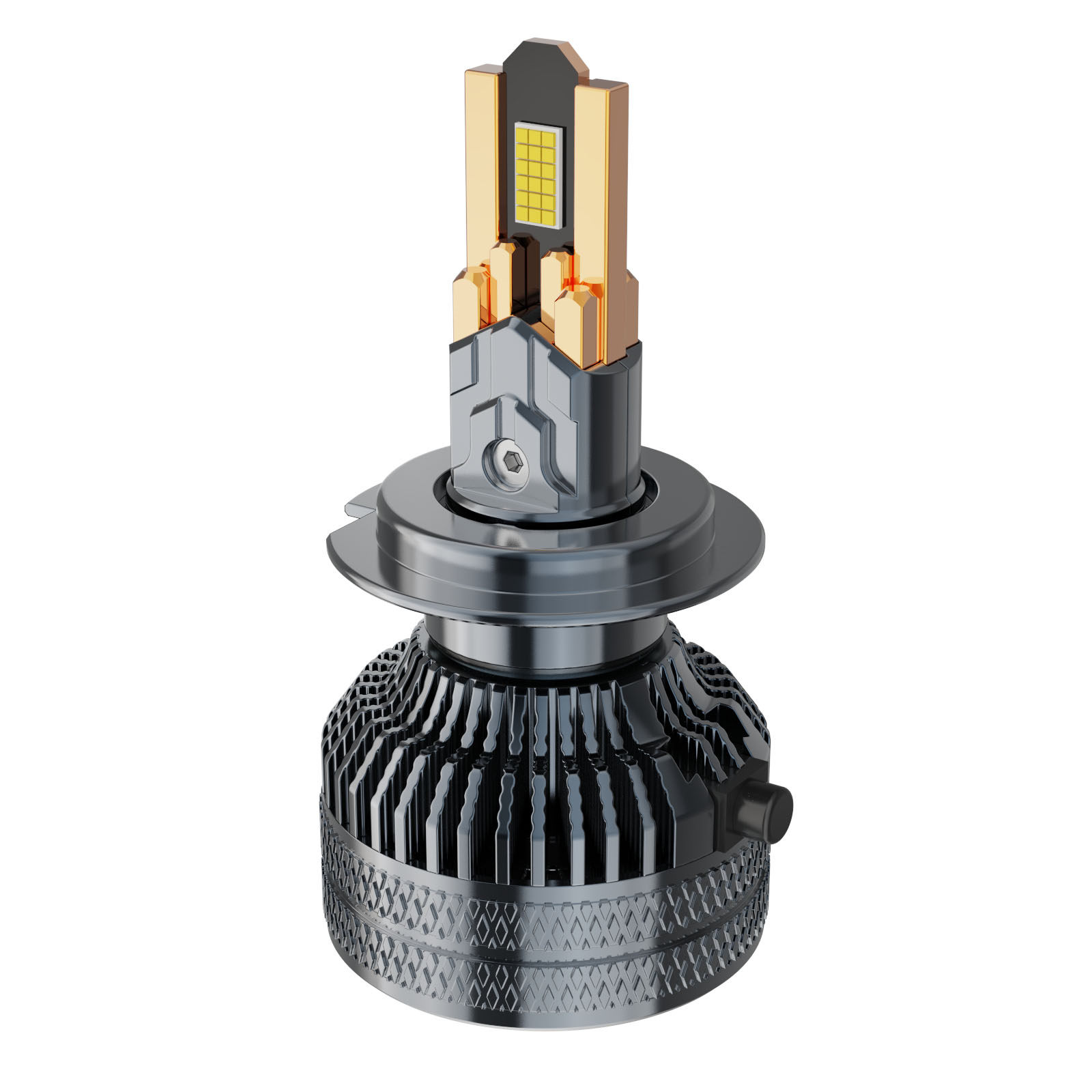 Super Bright Ten-Tube Laser Car Led Headlight H1H11 Low Beam H79005 High Beam H4 Integrated Super Bright Spotlight