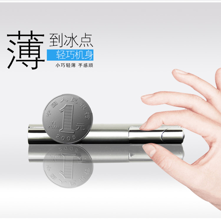 Omai Aomai bơm hơi gió nhẹ ngọn lửa màu xanh thẳng vào kim loại siêu mỏng cá tính tiện lợi tùy chỉnh chữ nam - Bật lửa bật lửa dupont chính hãng