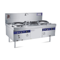 Saving and fierce commercial stove Hotel hotel kitchen stir-fried natural gas Gas energy-saving stove with fan stove Kitchenware