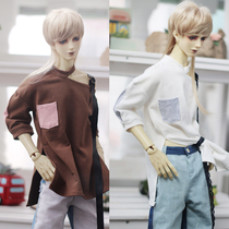 BJD doll clothes SD17 uncle ID72 75 long strapless loose T-shirt 2 color ~