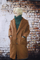 BJD baby clothes SD17 70 uncle ID suede composite cashmere coat jacket splicing 2 colors ~