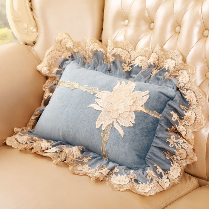 Cloth lace holds sofa cushion office pillow bedhead backward cushion cushion cushion cushion and pillow cushion