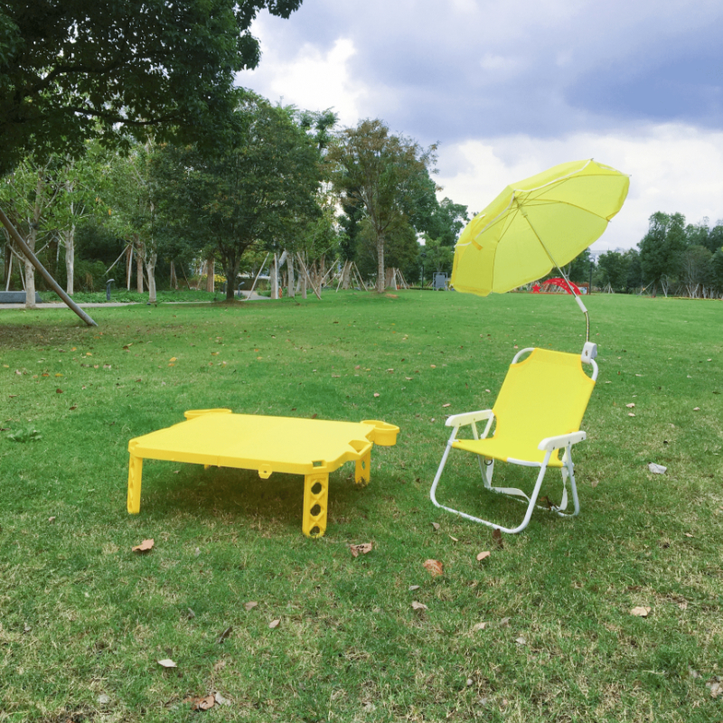 Day Style Outdoor Camping Folding Folding Picnic Portable Table Ultra Light Children Simple Learning Interactive Table Toy Containing Desk-Taobao