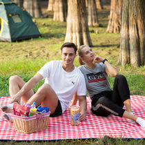 ins outdoor waterproof cushion picnic mat tent floor cloth picnic moisture-proof picnic mat Oxford cloth portable beach mat