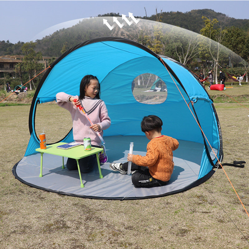 Park picnic outdoor tent sunscreen umbrella beach shade tent children outdoor shade picnic tent ins party