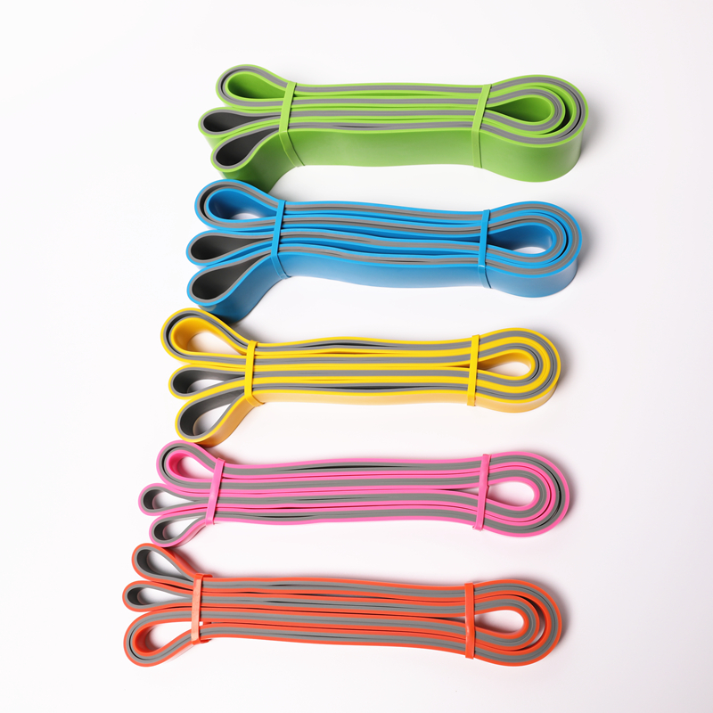 Gym elastic belt tension belt elastic rope yoga belt pull-up male and female resistance belt stretch belt hip ring