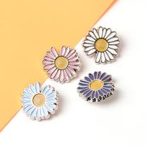 Korean metal button GD with notch small Daisy button womens shirt jeans overcoat buckle shoe button accessories