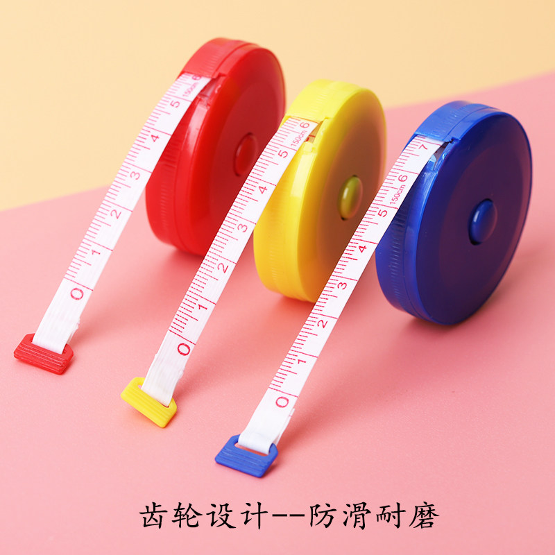 Soft ruler Three-walled Mini convenient and small cute Cute Carry-on size waist circumference Chest Circumference Multifunctional Ruler height measuring tape