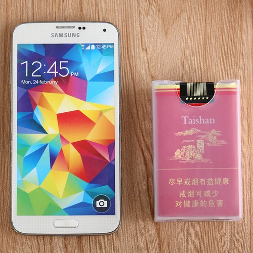 Портативный ультратонкий пластиковый портсигар, прозрачная креативная защитная лента, 20 шт