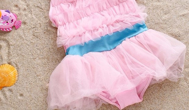 Đồ bơi cho bé gái Đồ bơi dễ thương Xiêm Bộ bikini Công chúa Ren Váy ren Cô gái lớn, vừa và nhỏ quần bơi cho bé trai