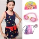 Đồ bơi trẻ em, suối nước nóng, bé gái lớn, áo tắm chia đôi dễ thương, áo tắm một mảnh sóng Hàn Quốc