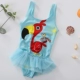 Áo tắm trẻ em cô gái chim hồng hạc dễ thương 1-3 tuổi em bé một mảnh bikini công chúa váy áo tắm - Bộ đồ bơi của Kid