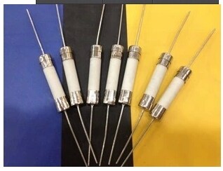 Original loaded import 20A T20A F20A 250V 6 * 30MM ceramic with wire insurance tube fuse