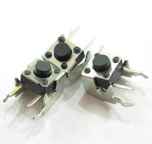 (imported copper foot) with iron frame horizontal light switch micro-press 6x6x5h 6 * 6 * 5MM