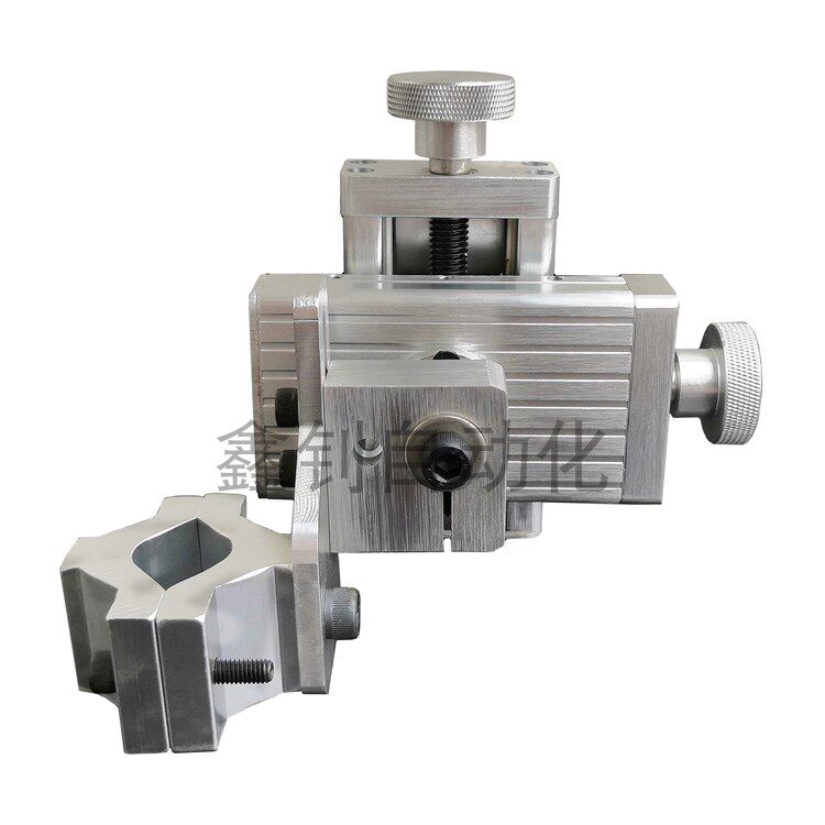 Factory direct sales angle adjustable slide table two-dimensional cross fine-tuning slider argon arc two-protection welding gun holding gun holder