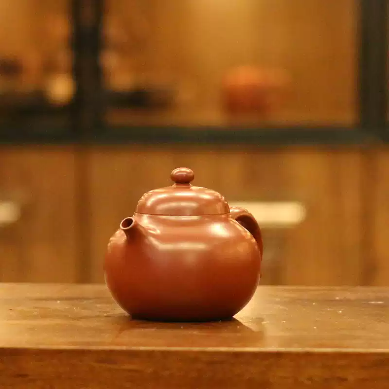 中国茶具 ポット 燕城茶壶 朱泥手拉茶壶 潮州朱泥功夫茶具手拉壶老安顺燕城茶壶章燕城章广鑫制孟臣水平壶-淘宝