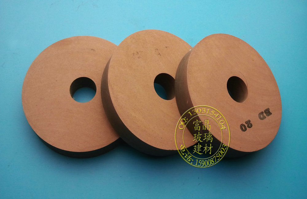 Glass Heterosexual Machine Hand Grinding Edge Machine Glass Polished Wheel Clay Barwheel BD Wheel 100mm * 22 holes