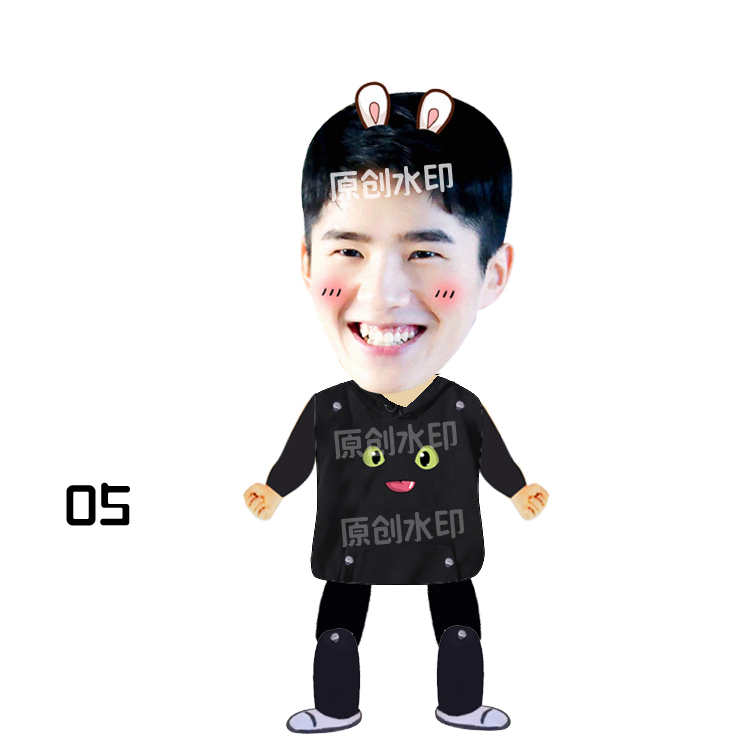 Liu Haoran telescopic doll, vibrato is the same as Liu Haoran's surrounding pull-wire can move doll doll should be customized