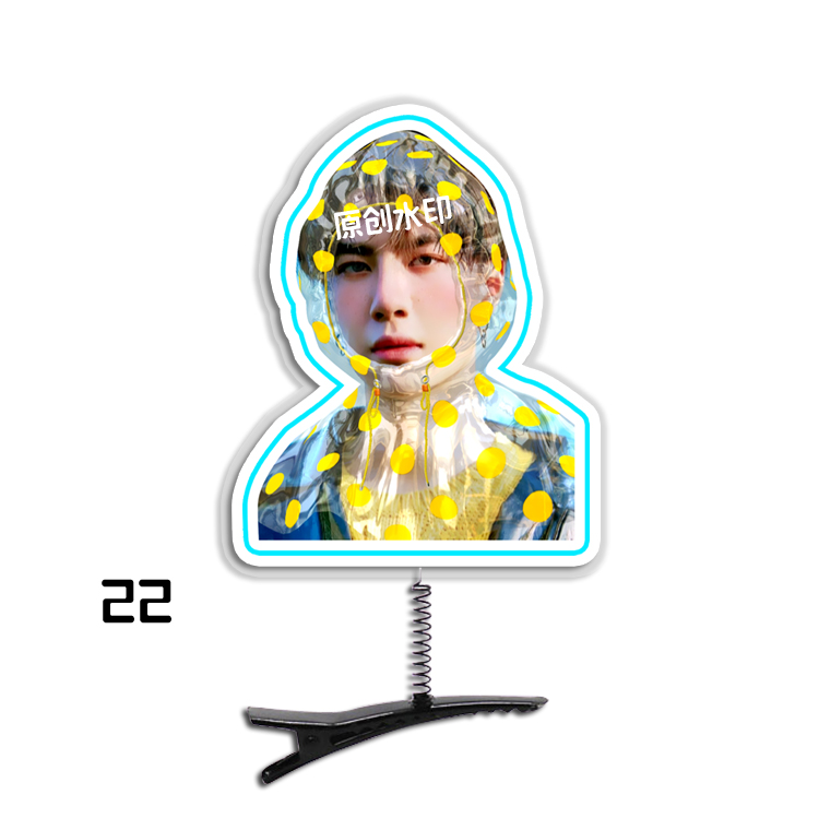 Wang Yibo Cute Spring Solid Hairpin Clip Clip Hair Clip Hair Clip Accessories Perimeter Should Be Customized