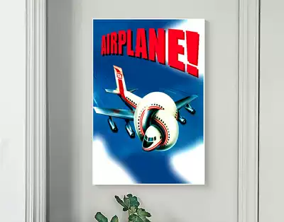 Posters flying all over the sky 1~2 1980 David Zack 25x2