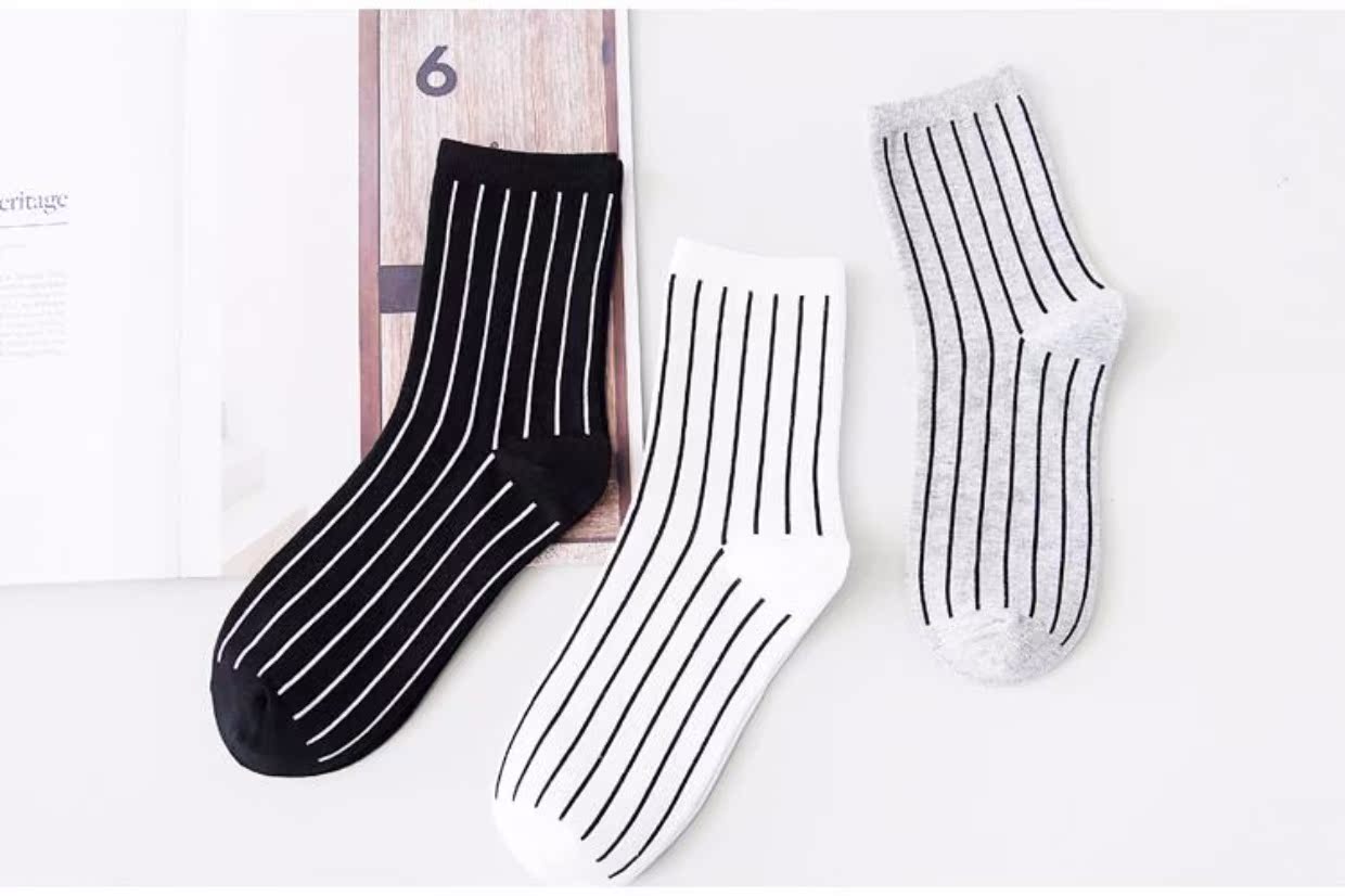 Vớ nữ mùa thu và mùa đông cotton cotton Shibuya SHIBUYA Nhật Bản retro phong cách Harajuku xu hướng đầu mèo - Bít tất nữ vớ dài