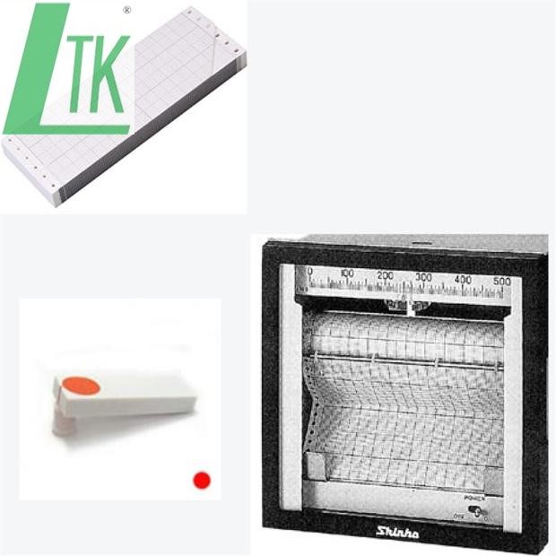 SHINKO KAMIKO Recording Paper 2-1080 HR700 Recorder paper 2-10100 2-1016 2-1060