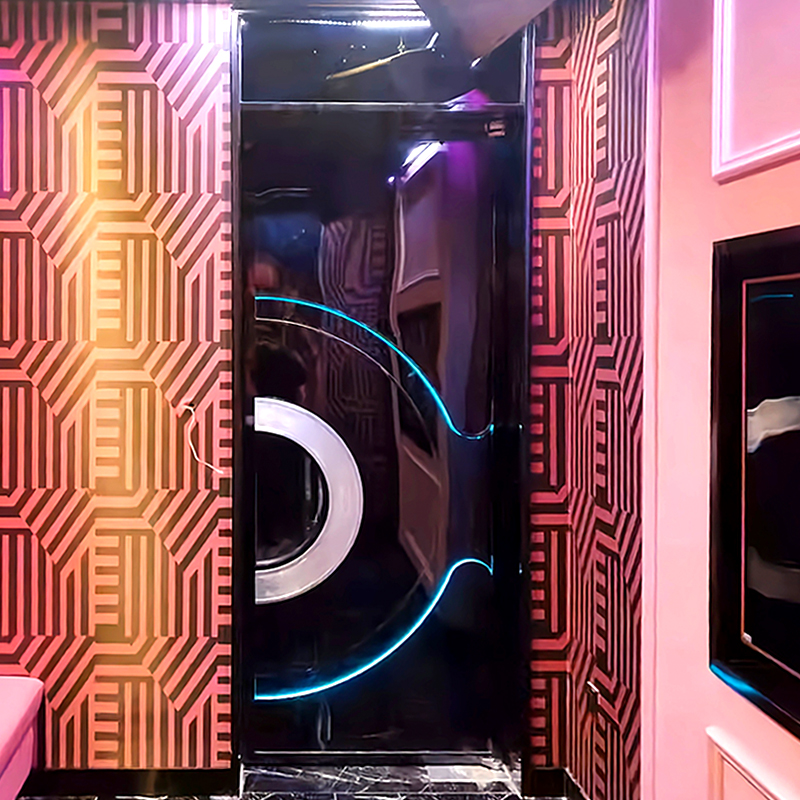 Manufacturers custom KTV soundproof door KTV box door night club bar fire door stainless steel sliding hall door