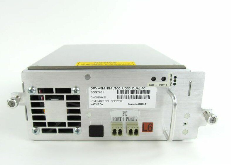 IBM TS3310 3576-8342 LTO6 35P2599 8-00974-01