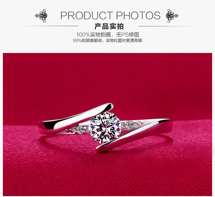 Bague Femme ADDA en Palladium - Ref 3086945 Image 6