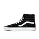 Người hâm mộ VANS đôi giày nam cổ điển SK8-HI màu đen cổ điển Giày vải nữ VN000D5IB8C - Plimsolls