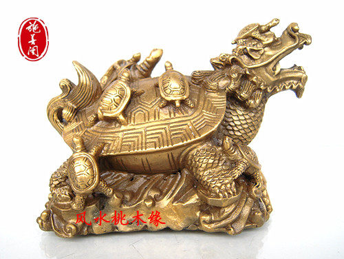 New pure copper 99 hominin turtle and tortoise Turtle Pendulum home Office wine cabinet Office Store Opening Furnishing Ornaments