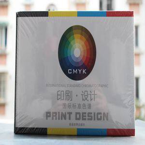 Original Dress National Mark Universal Printed Color Print CMYK Four Color Card Design Chromatography Four Color Chromatography