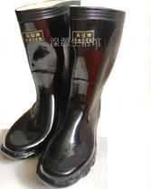 Tianyi brand rubber special B- type industrial and mining middle barrel half boots protective boots Labor protection water boots