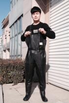 Rubber double-sided canvas waders Tianzheng brand waders for fishing fishing