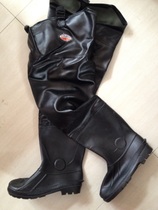 Fishing water pants thick fork leg cowhide pattern anti-blood suction pants 85 silk knitted cloth blood-proof pants