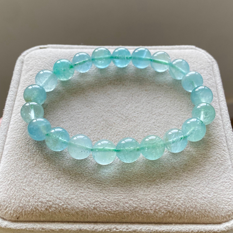 Natural Zambian Emerald Gemstone Bracelet for Women