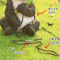 Dog P chain explosion-proof Okinawa racing rope medium-sized dog large dog training dog accompanying rope small dog walking dog leash