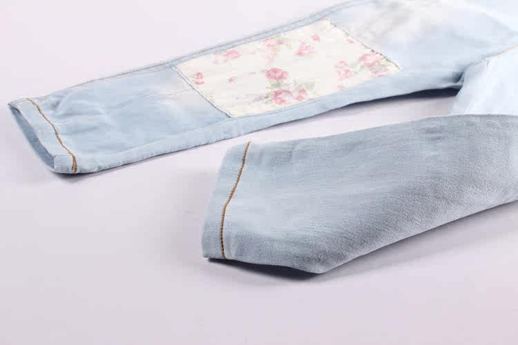 Pantalon fille xm03030n36 en toile - Ref 2062413 Image 10