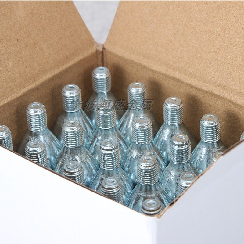 Food grade beer machine Suter water machine carbon dioxide small steel bottle 16g small gas bottle bubble water keg barrel mini bucket