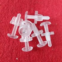  M5 acrylic transparent screw display stand with screws hand screws PC butterfly screws nuts