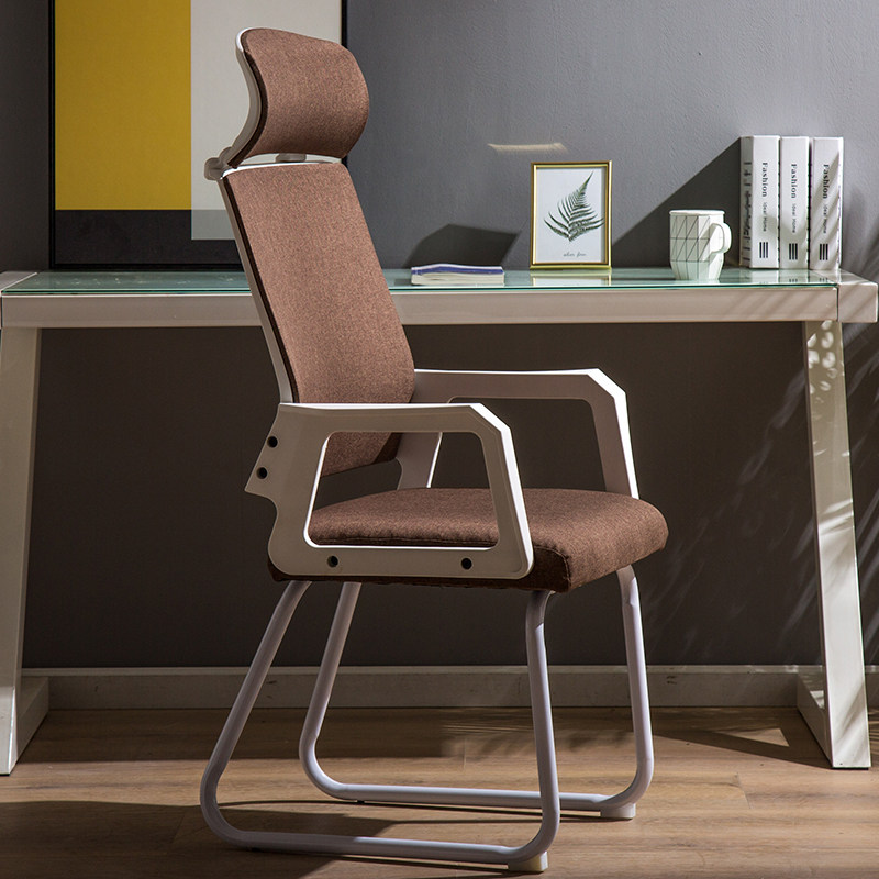 Office Conference chair Students comfortable and long sitting Dormitory Mesh Chair Mahjong Bow-shaped Chair Computer Chair Home Backrest Seat