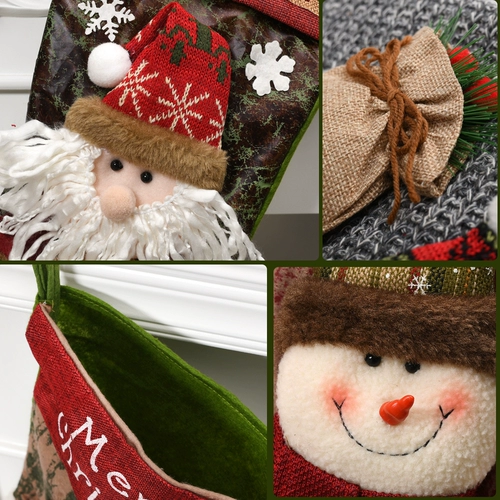 Рождественские большие носки, детский защитный амулет для пожилых людей, подарок на день рождения