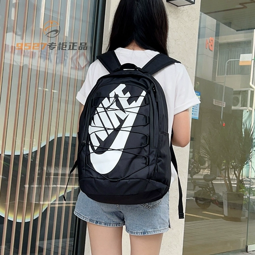 Nike, рюкзак, сумка через плечо, розовый вместительный и большой ранец, сумка для путешествий, для средней школы