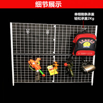 Upgrade Backbar Pendulum Stall Stall Push Shelf Small Cart Promotion Flower Cart Throwback Folding Display Micromerchants Outward Pull New
