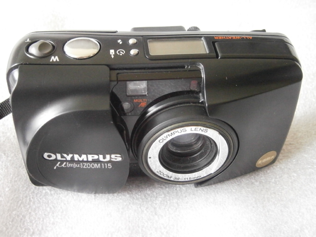 Olympus eternity Black U1 U2 μ2 Zoo m 1 0 5115135 glue roll automatic zoom nostalgic camera
